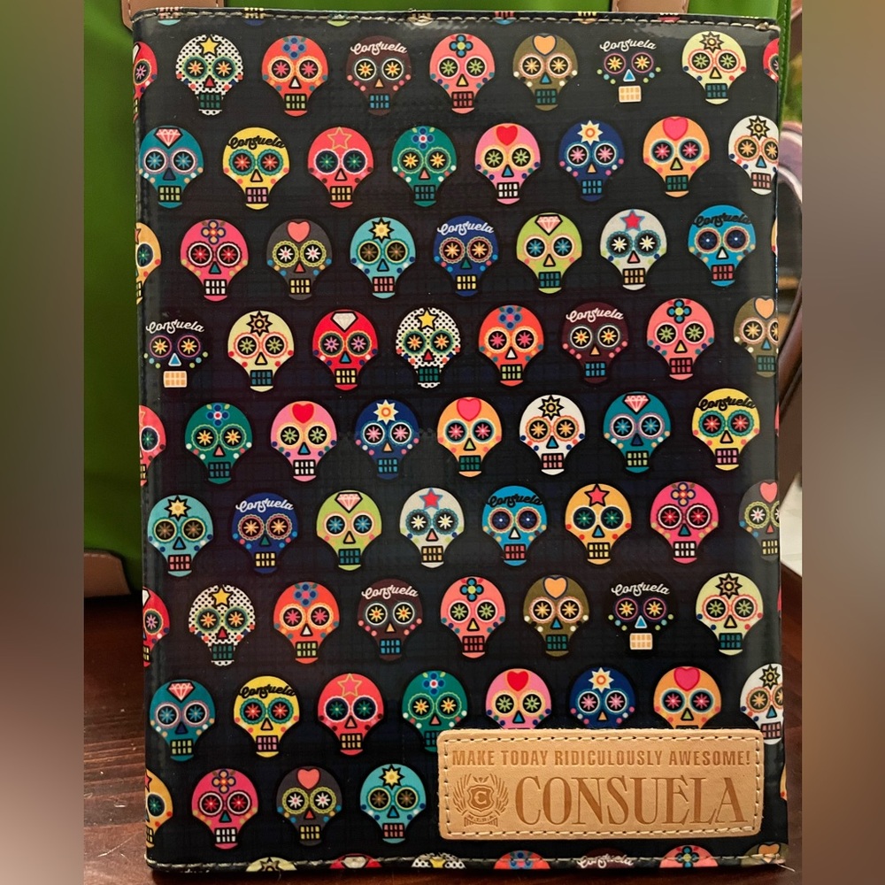 NEW CONSUELA Skulls Notebook cover